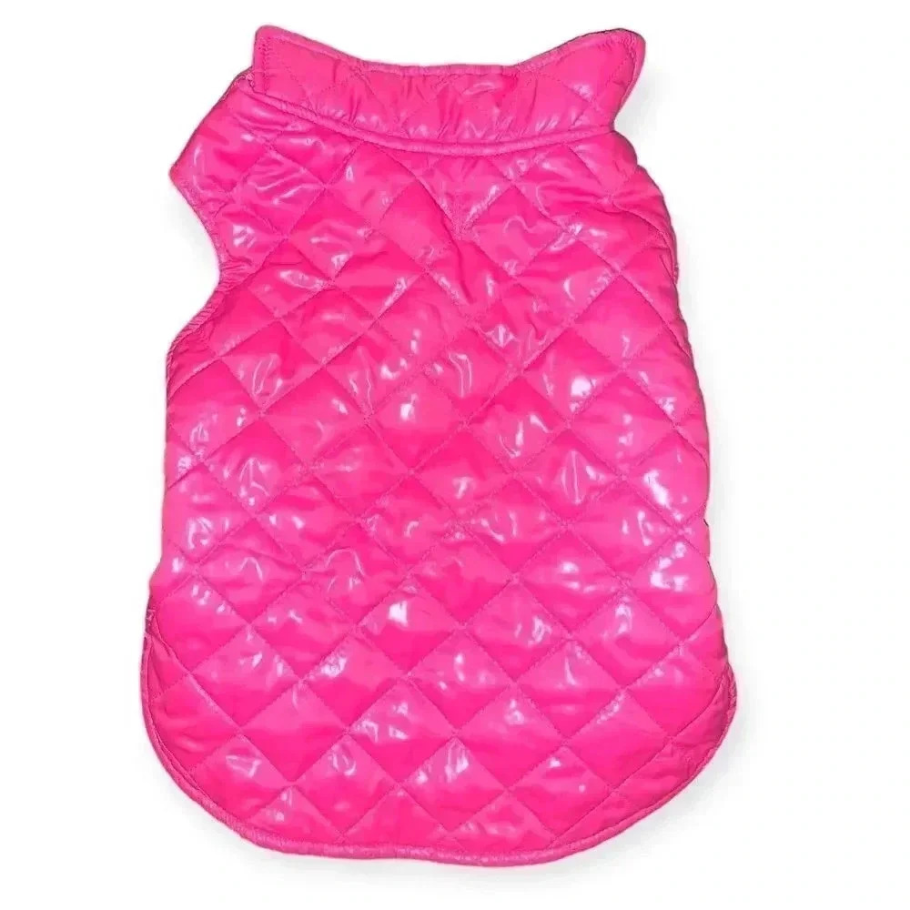 Puff dog vest
